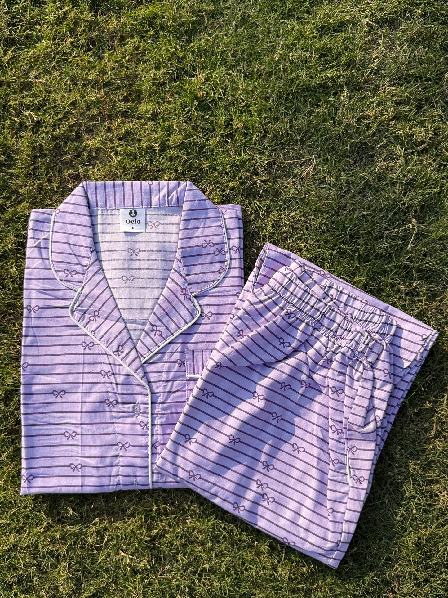 Purple Bows - WPJ965