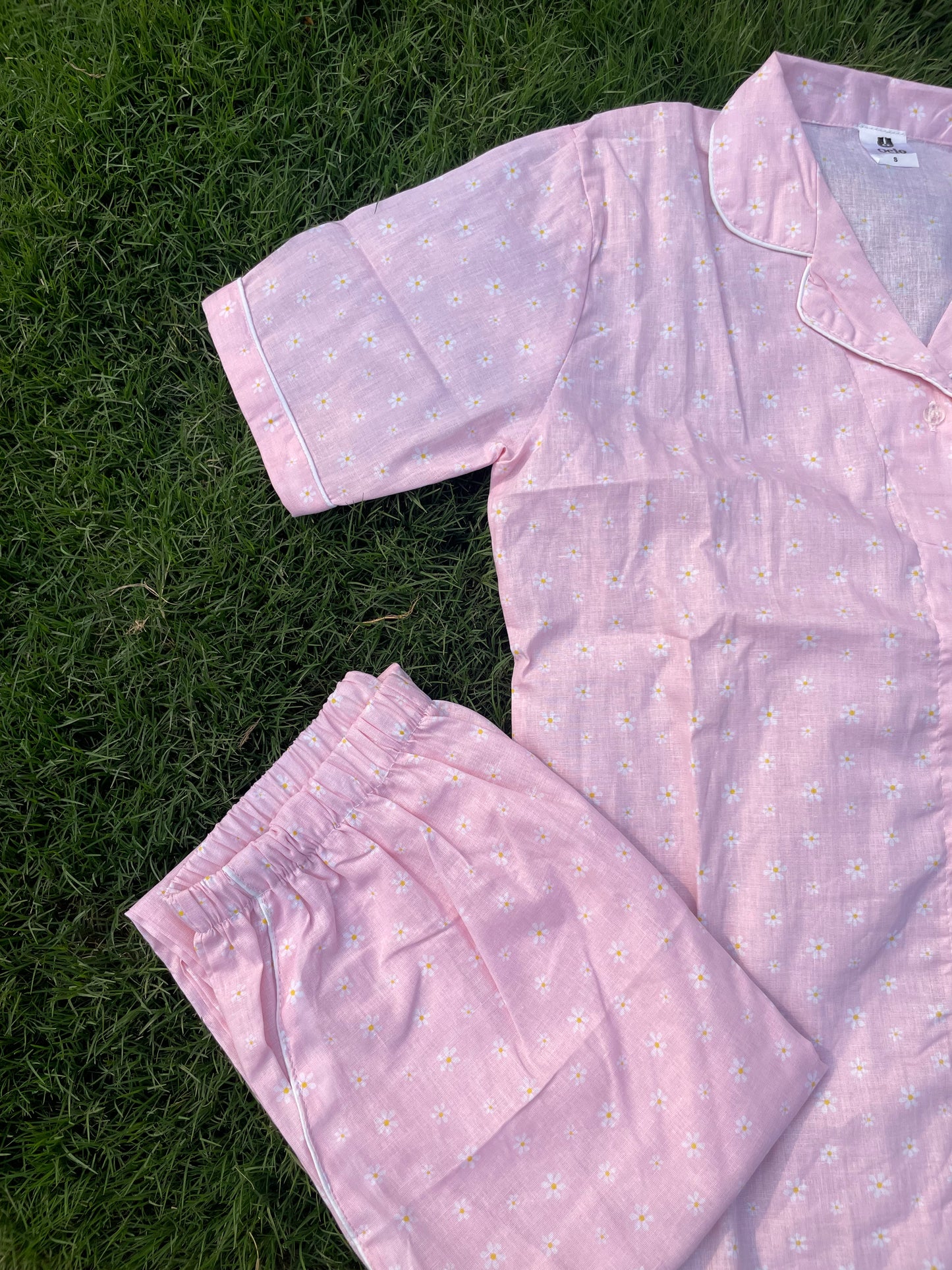 Half Sleeves Pink Rose - HPJ70
