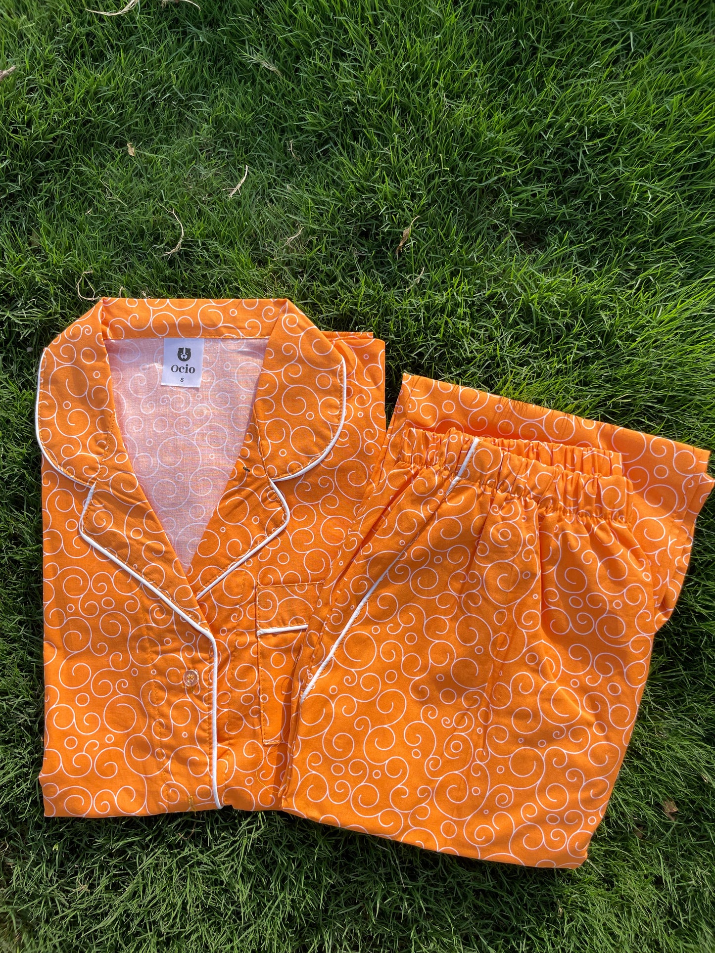 Orange Scrolls - WPJ340