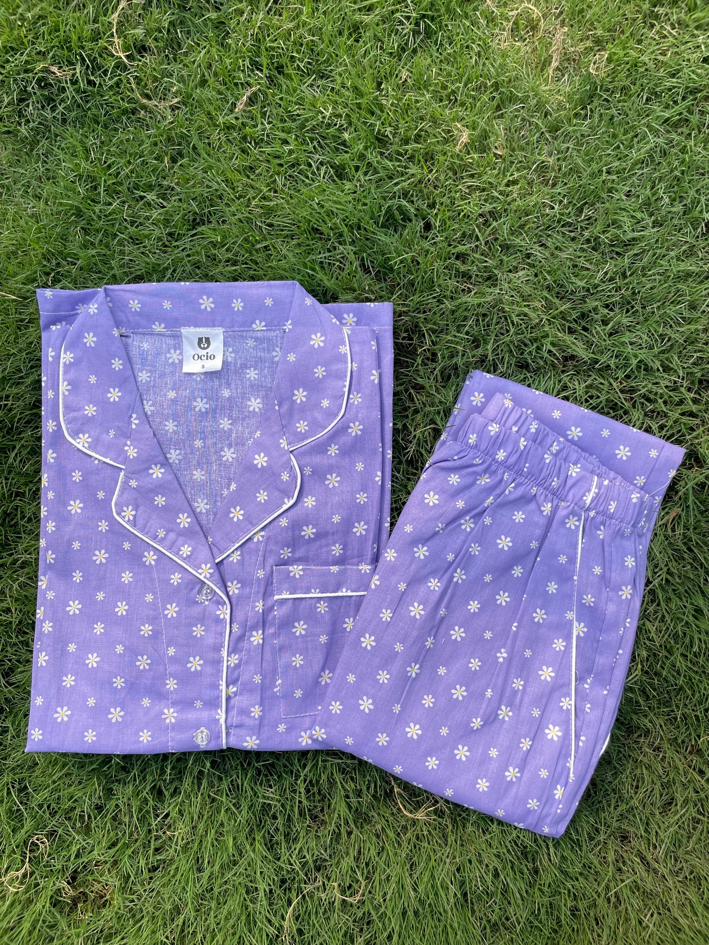 Half Sleeves Purple Flauer - HPJ15