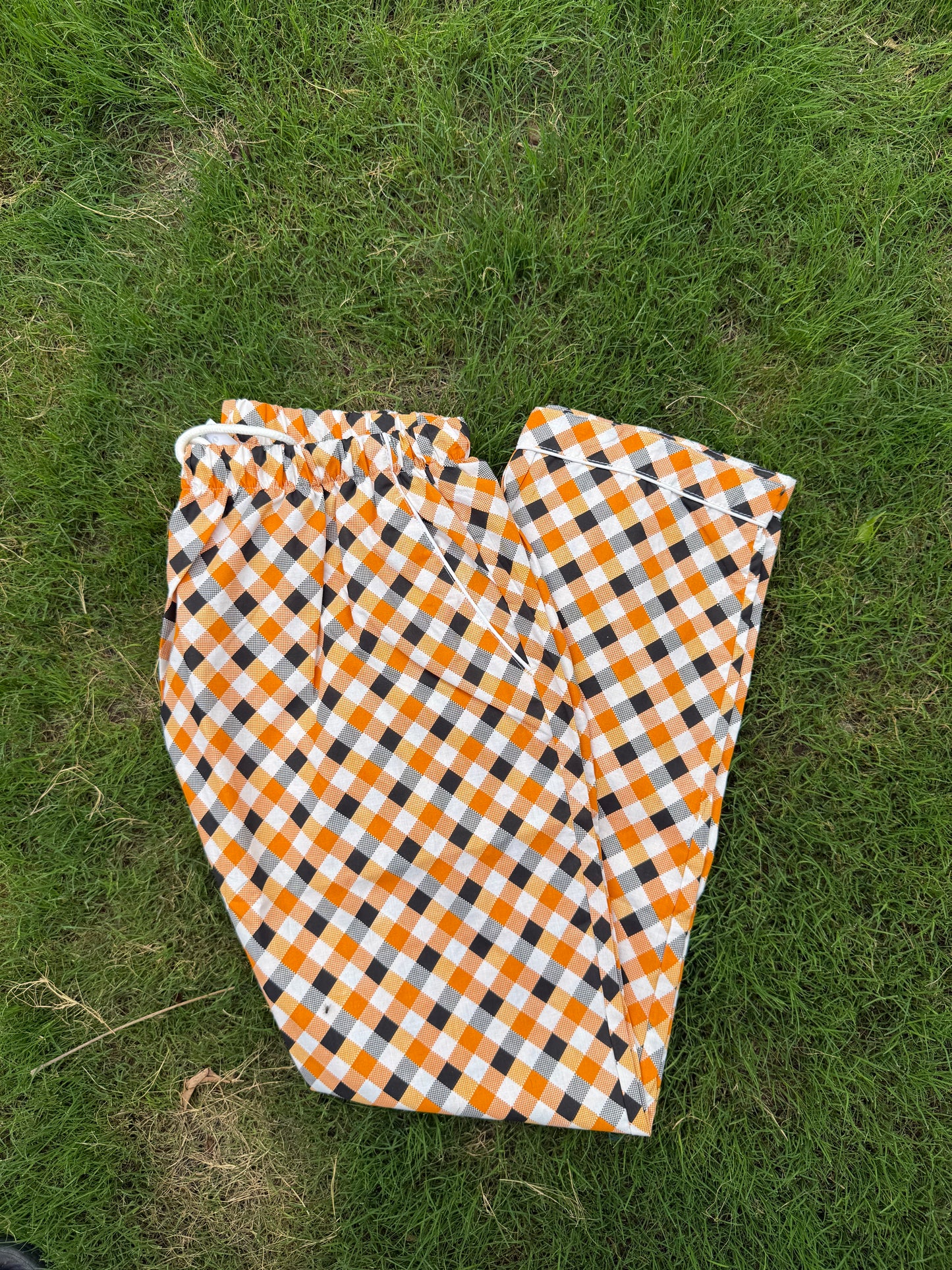 Orange Chequered - T2
