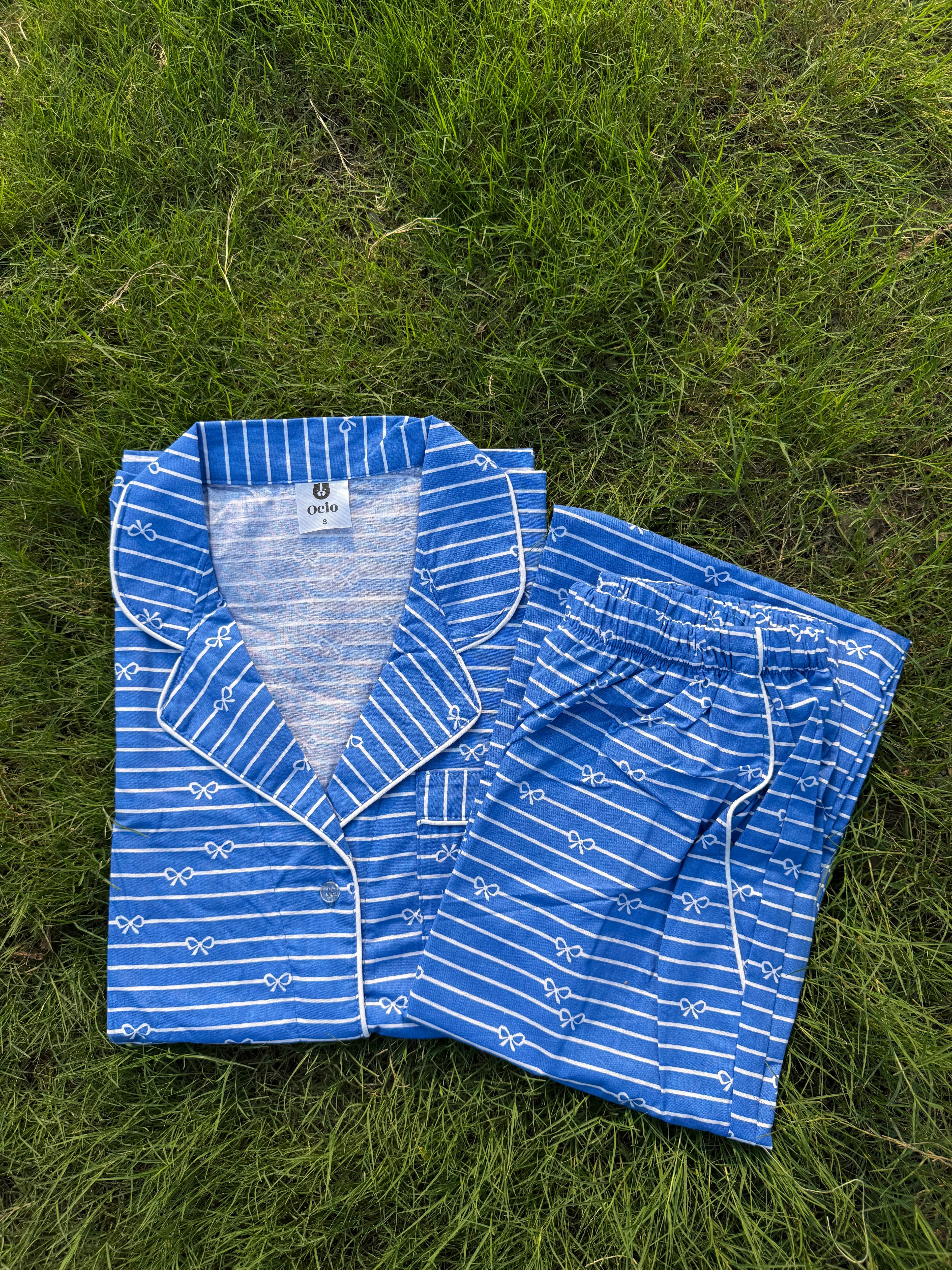 Blue Bows - WPJ750
