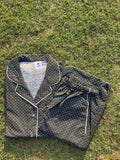 Polka Dot Black -WPJ170