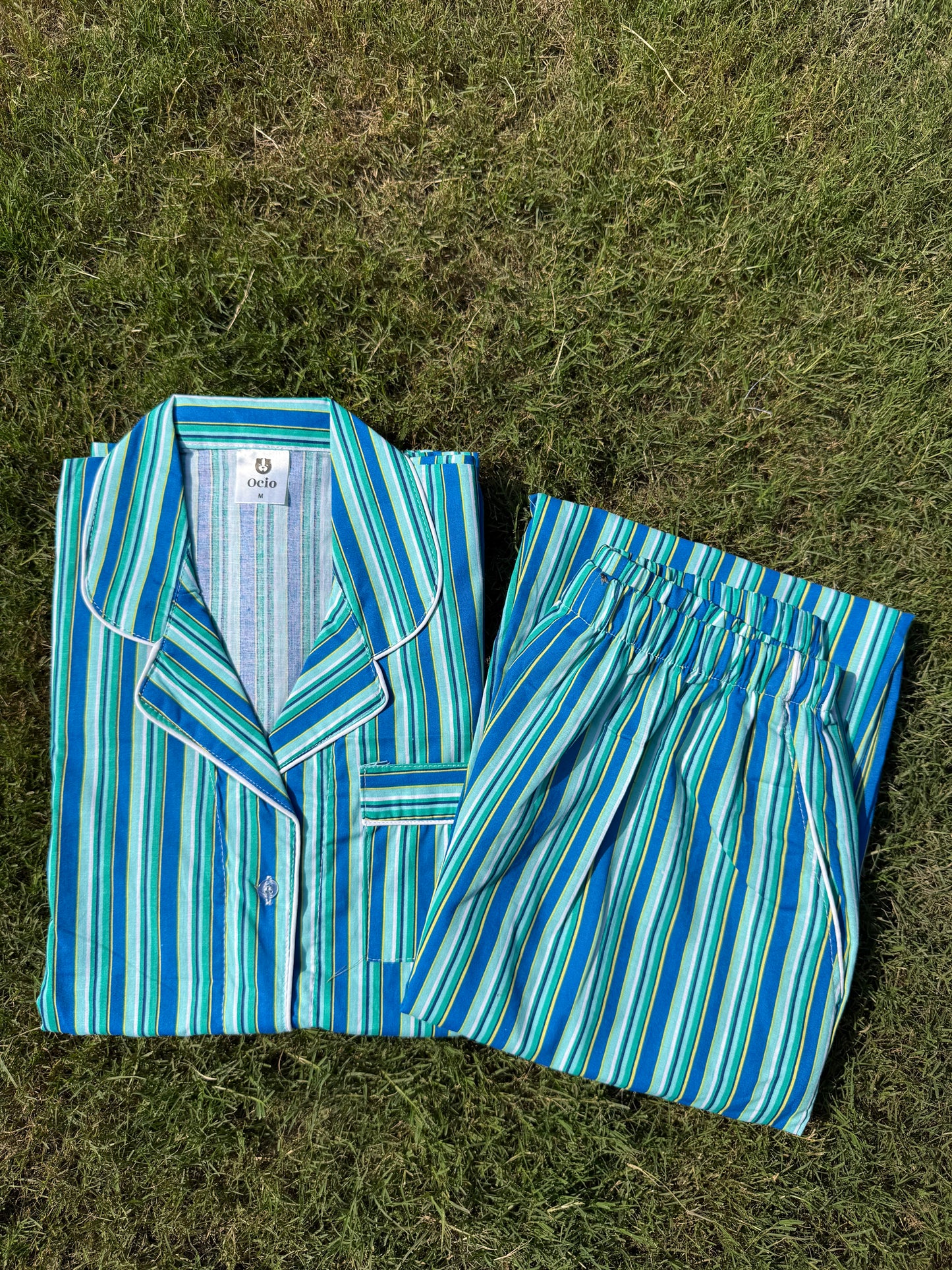 Teal Stripes  - WPJ855