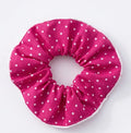 Pink Polka Scrunchie - SC12