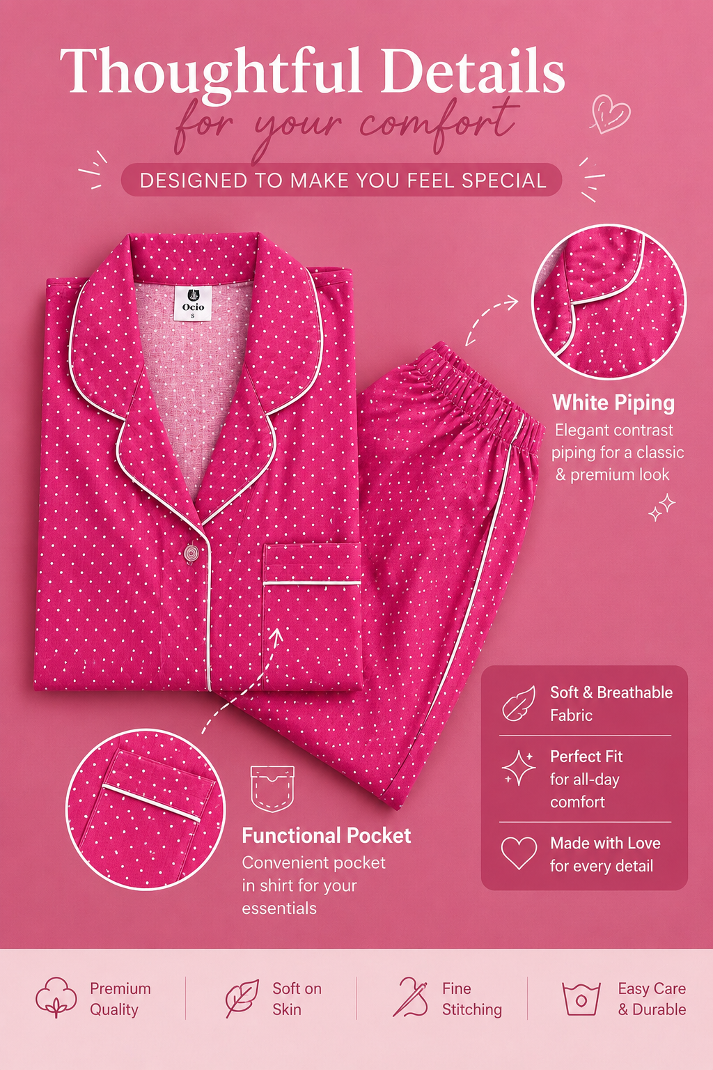 Pink Polka-WPJ50