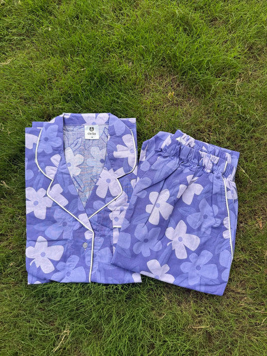 Half Sleeves Lavender Bloom - HPJ155
