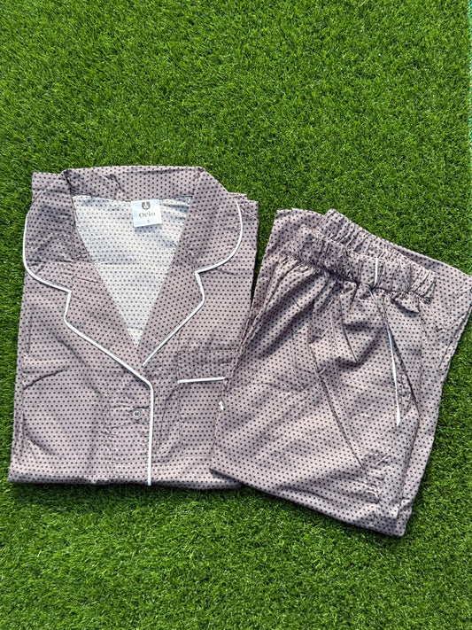 Charcoal Polka  - WPJ675