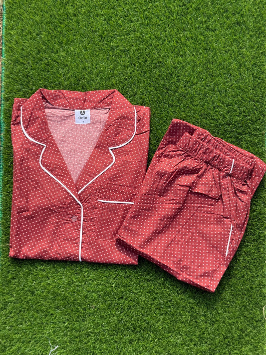 Maroon Dots - WPJ670