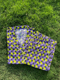 Purple Chequered - WPJ325