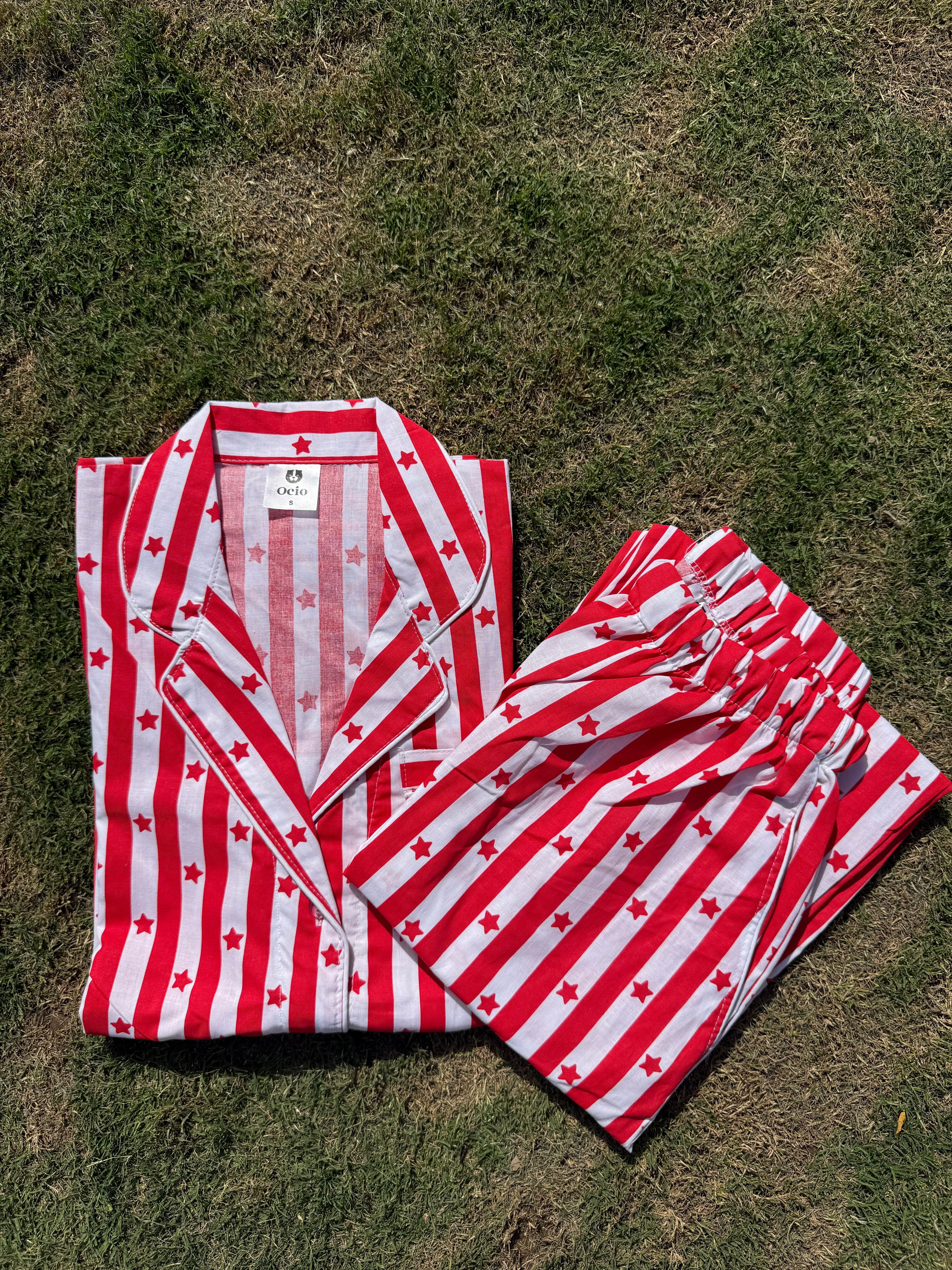 Red-White Stars - WPJ1180