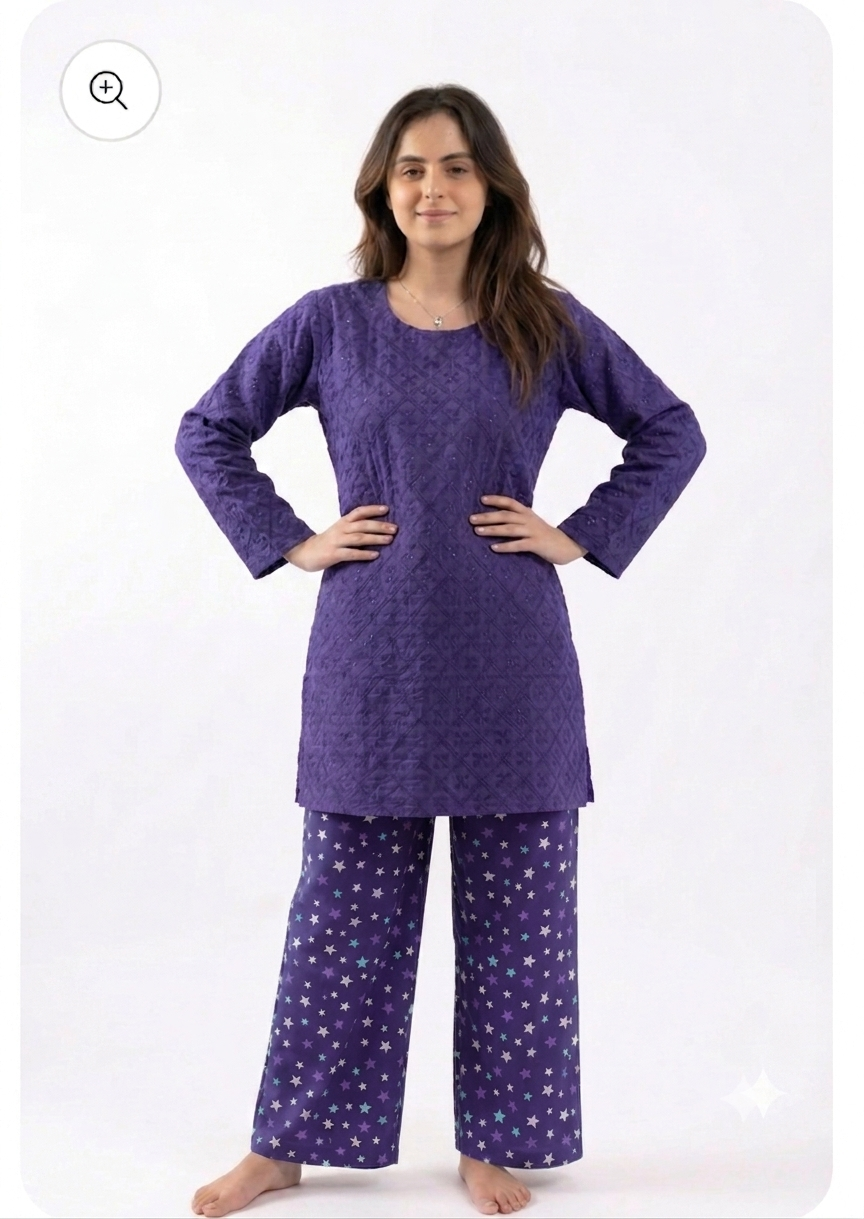 Purple Embroided - CW85