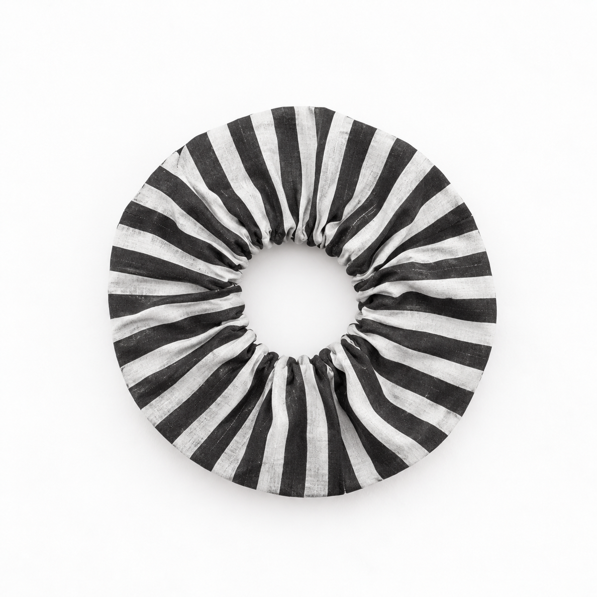Black Stripes Scrunchie - SC7