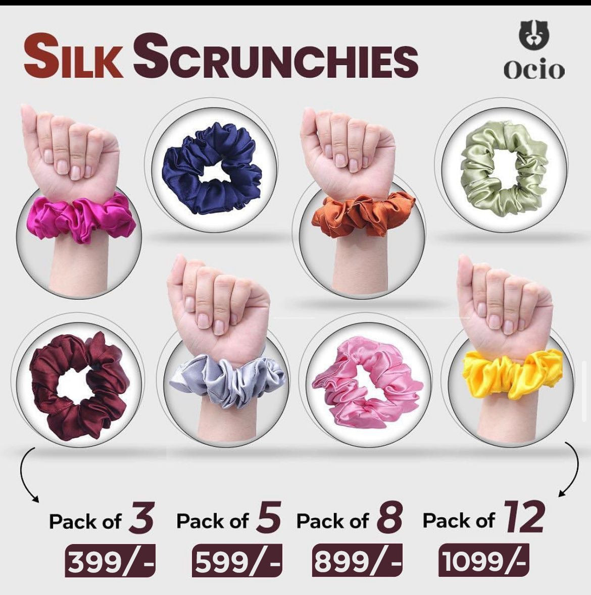 Silk Scrunchies Deals