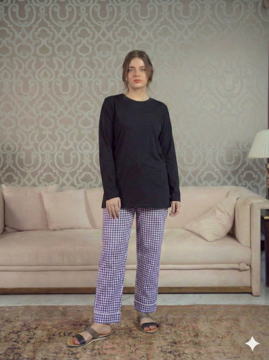 Violet Chequered - T9