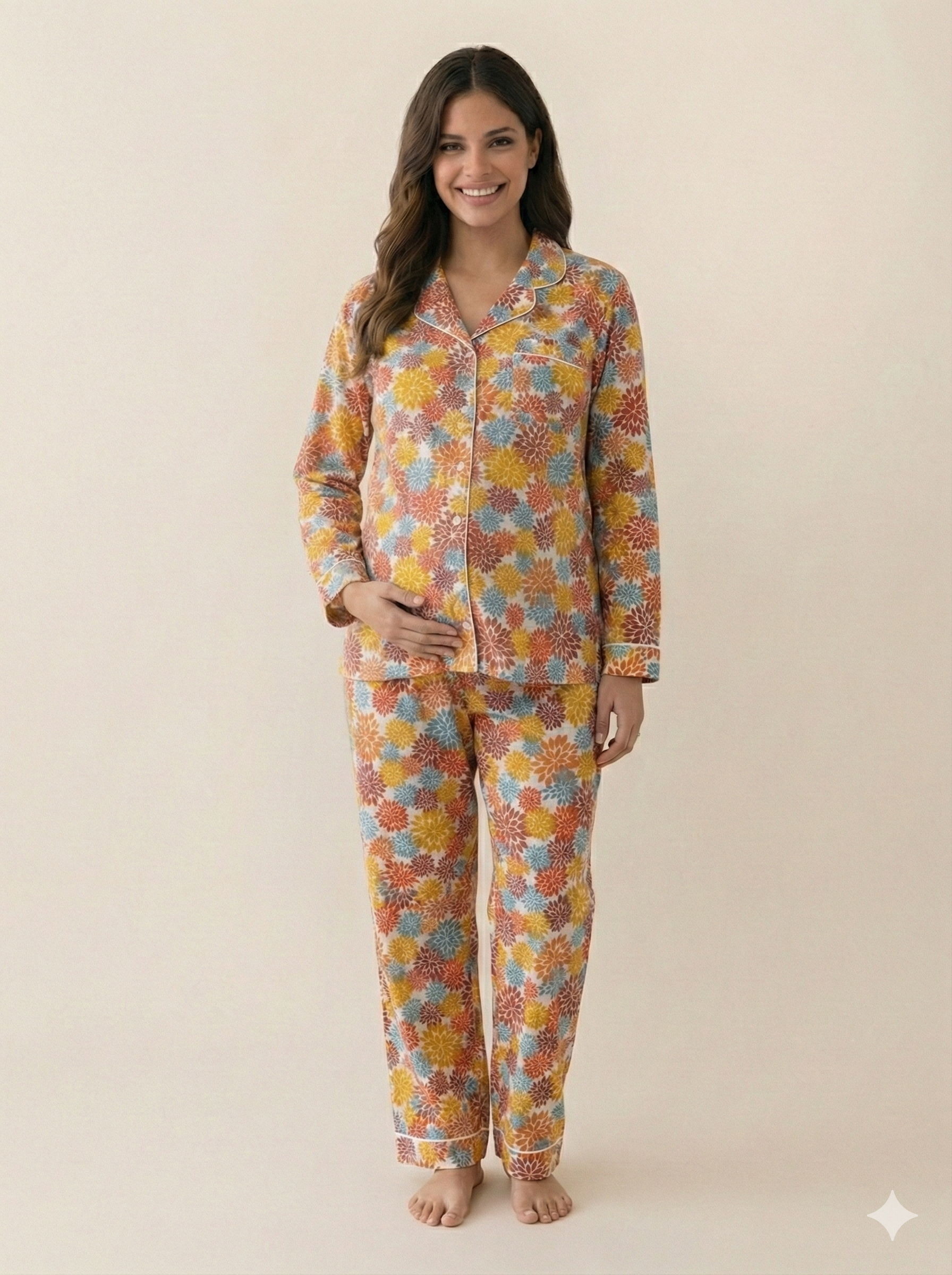 Autumn Fall Maternity PJ - MT35