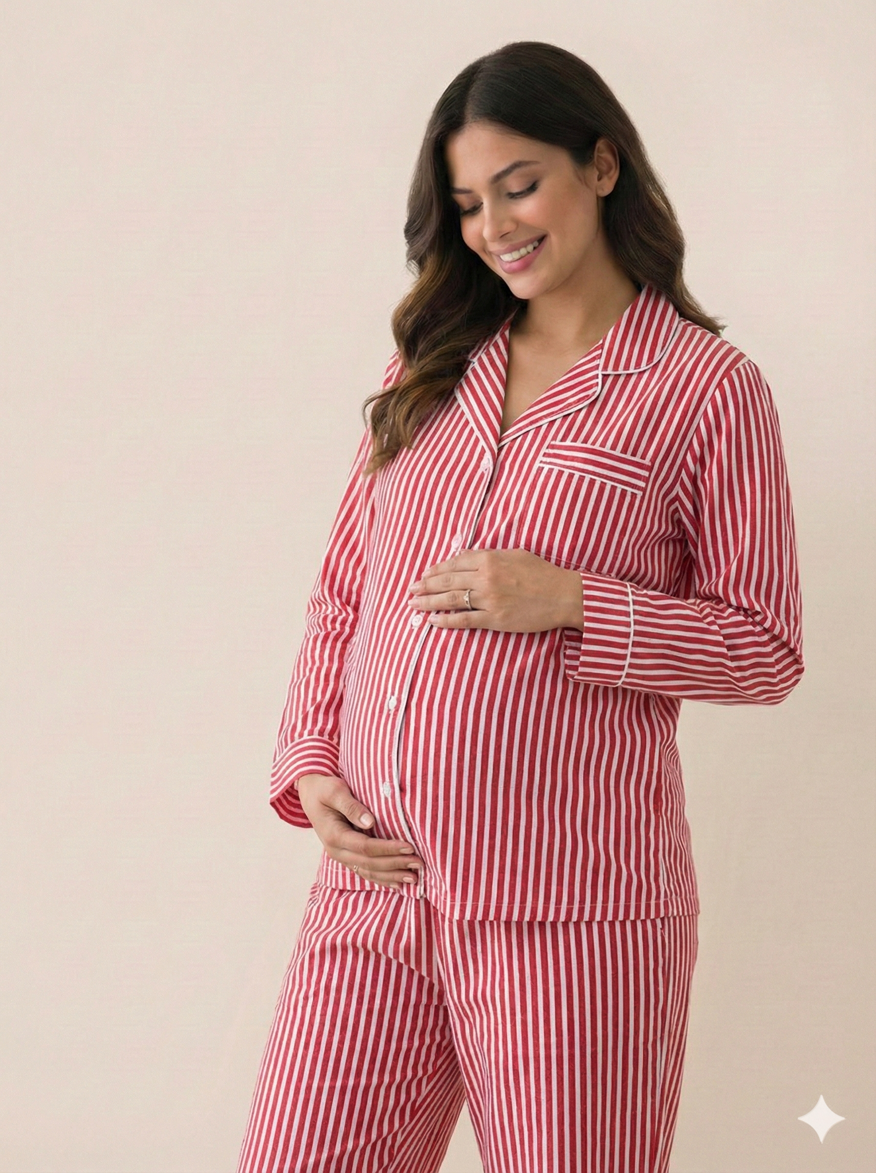 Red Line Maternity PJ - MT10