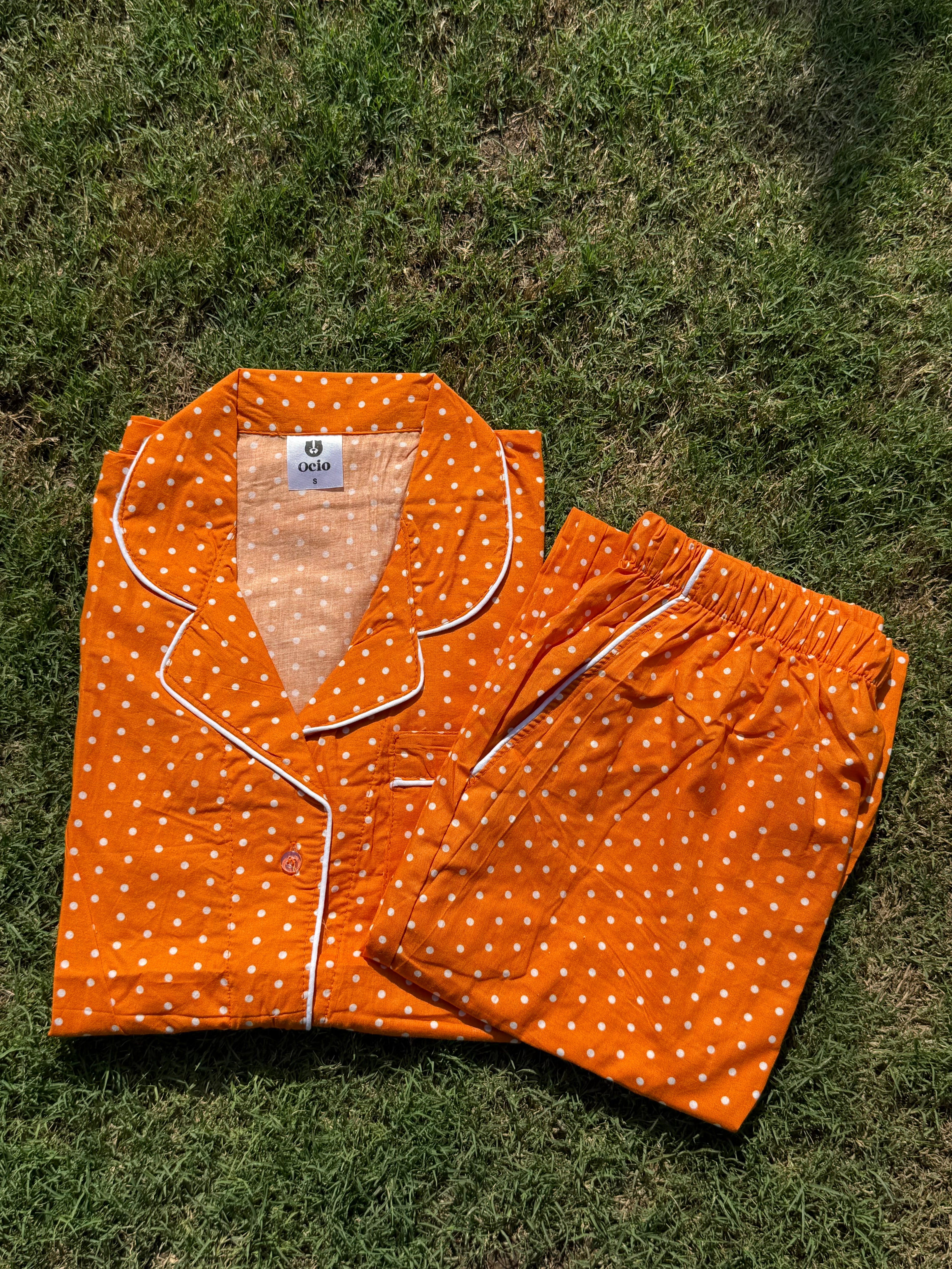 Big Orange Polka - WPJ1250