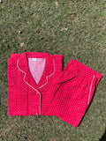 Red Polka Dots - WPJ895