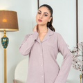 Plain Baby Pink Silk PJ - SPJ55