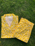 Half Sleeves Yellow blossom - HPJ200