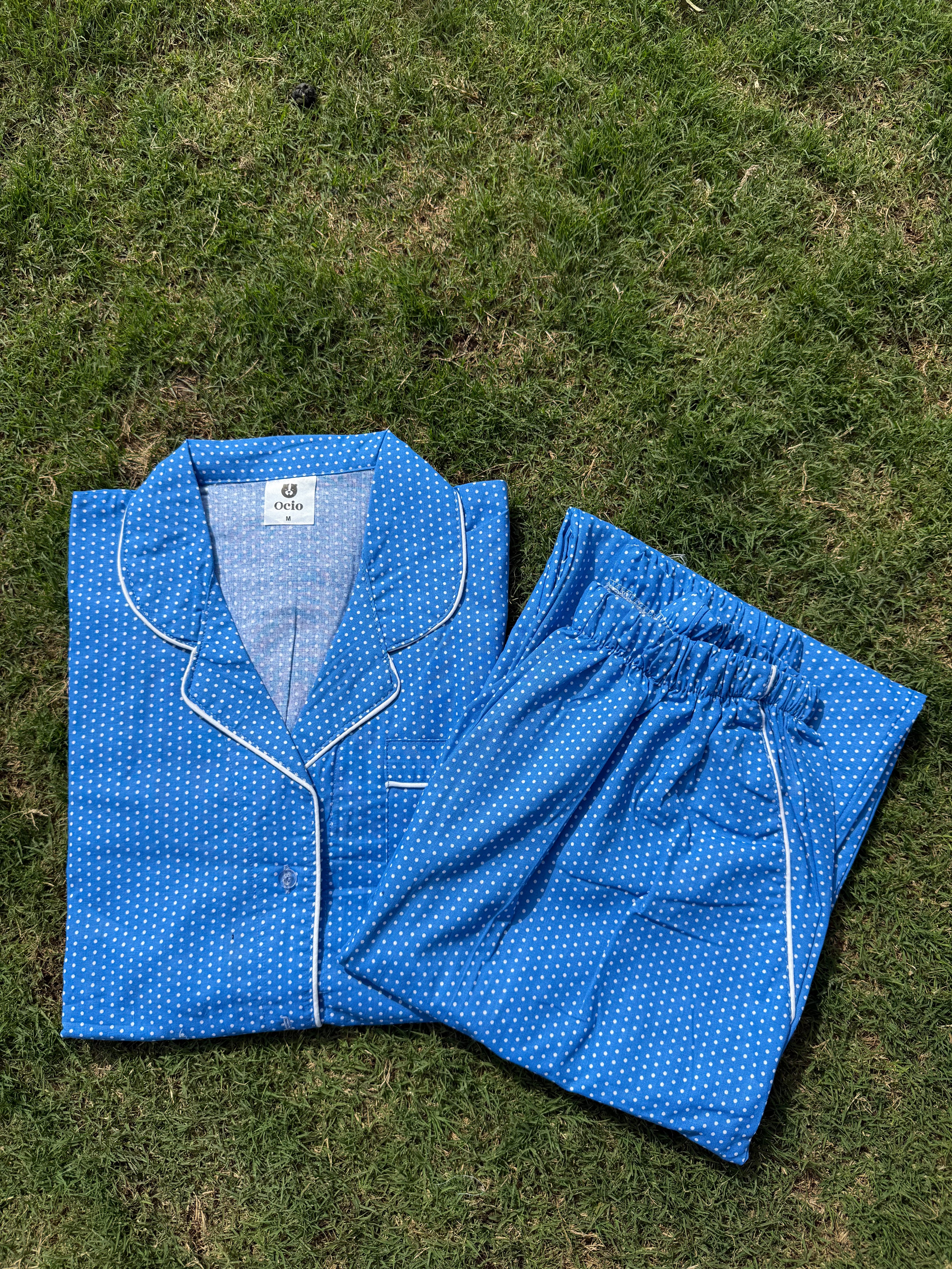 Blue Polka - WPJ1080