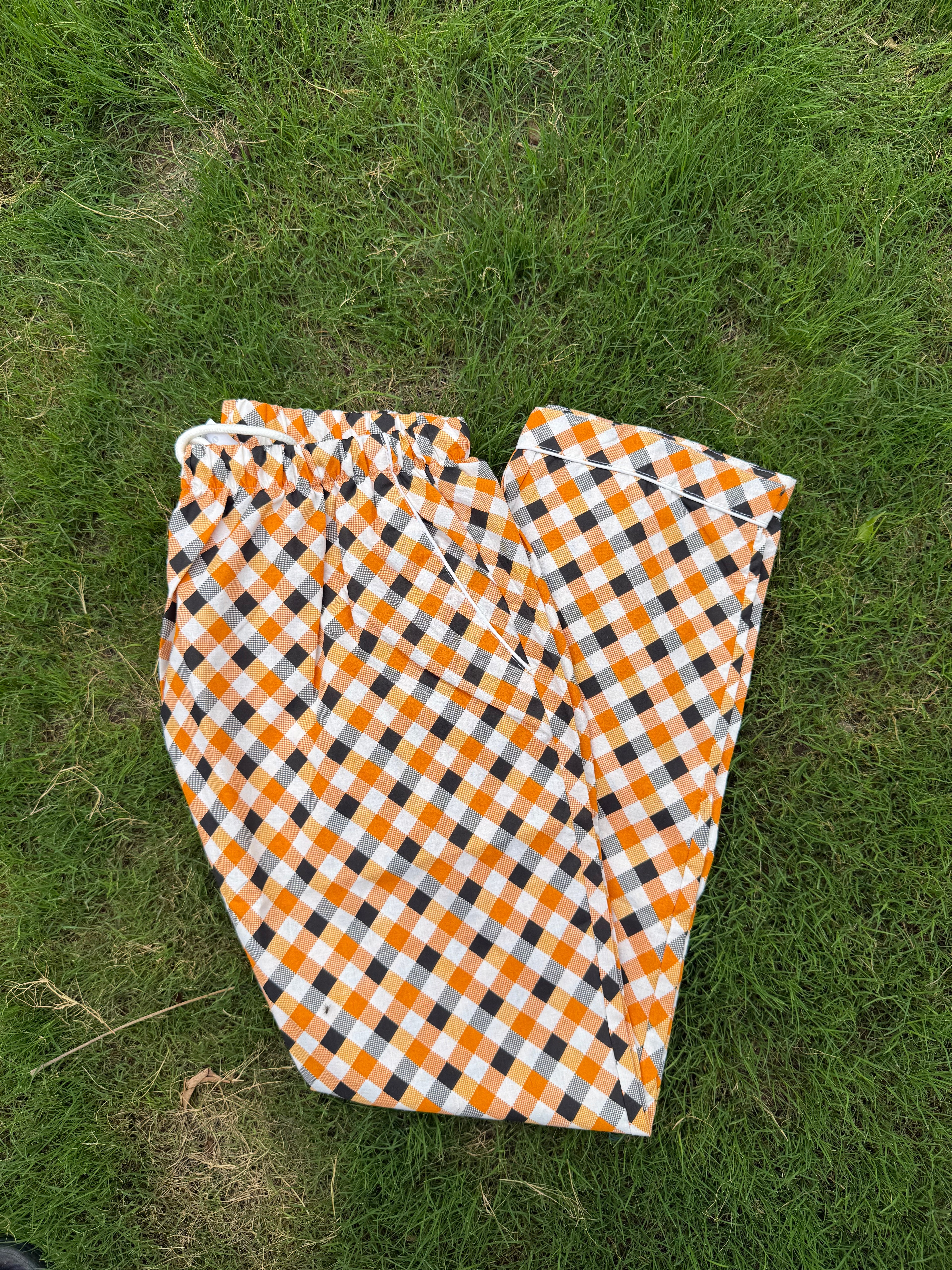 Orange Chequered - T2