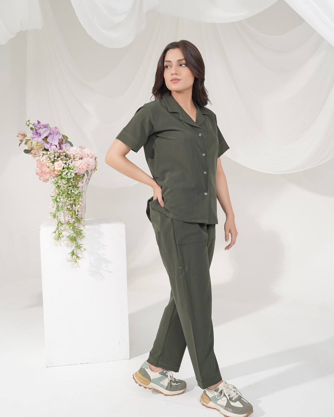 Solid Dark Green - CS13