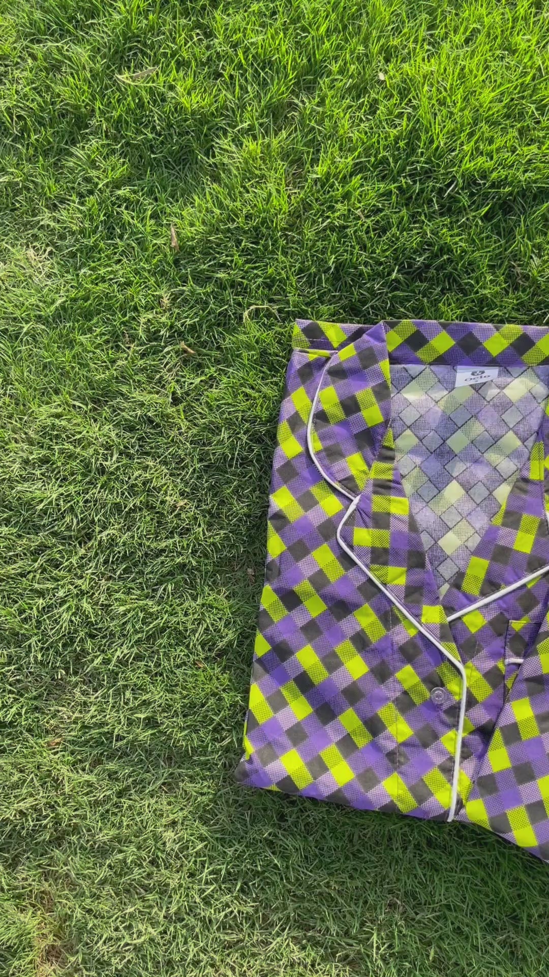 Purple Chequered - WPJ325