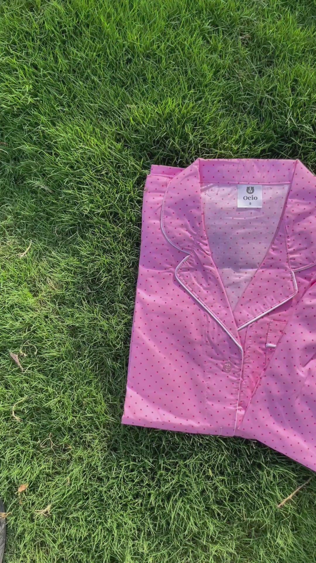 Light Pink Polka - WPJ350