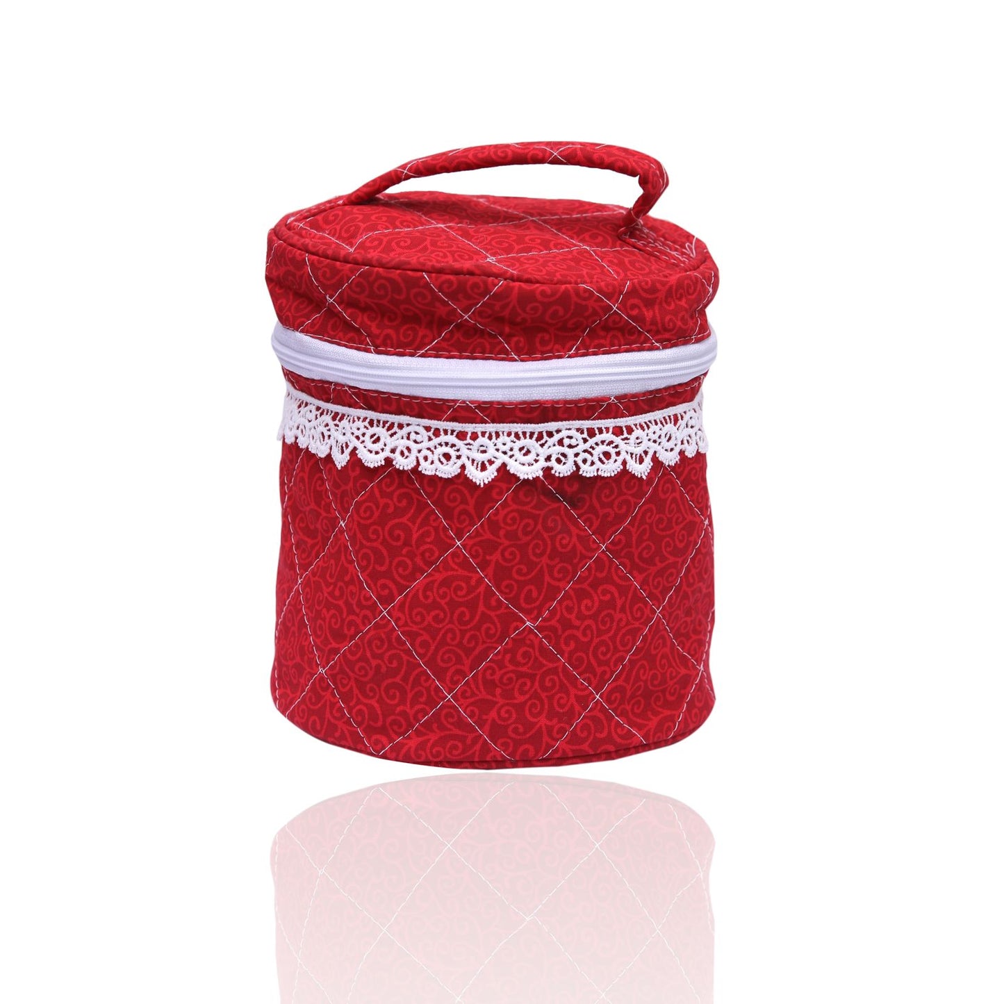 CARIMINE RED MAKE UP BAG-MB3